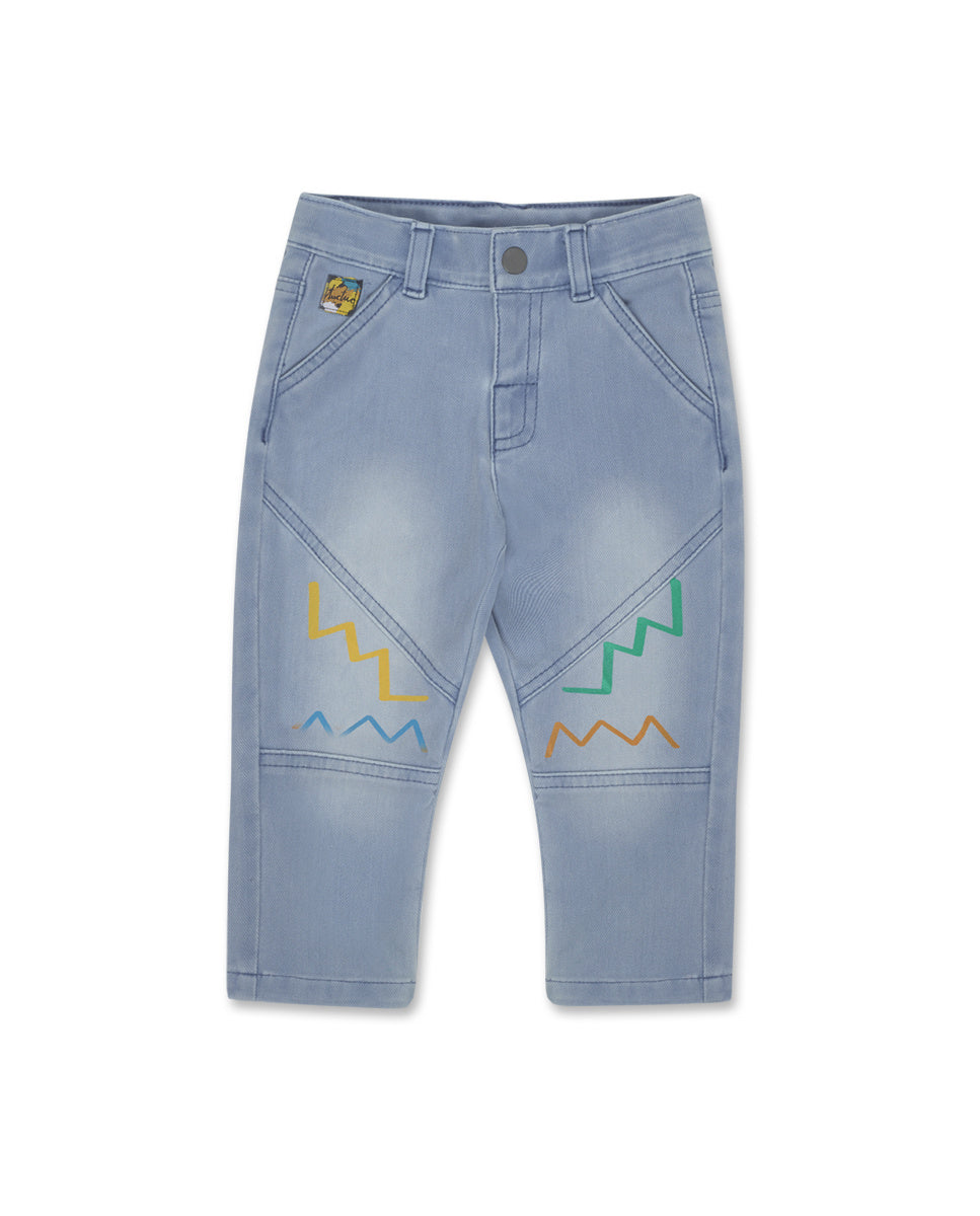 Pantalón denim azul niño Hip Hip Hooray!