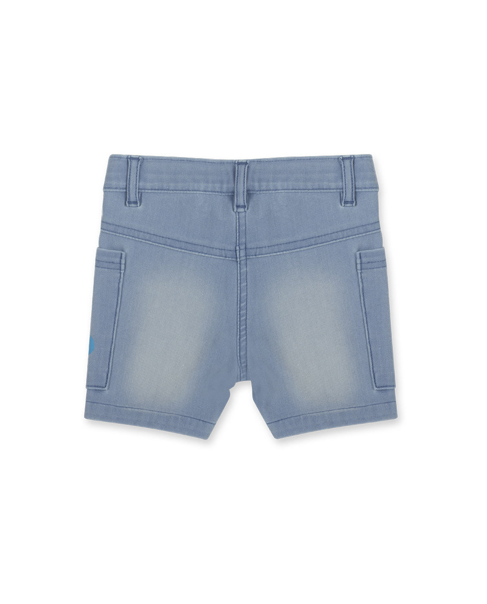 Bermuda denim azul niño Hip Hip Hooray!