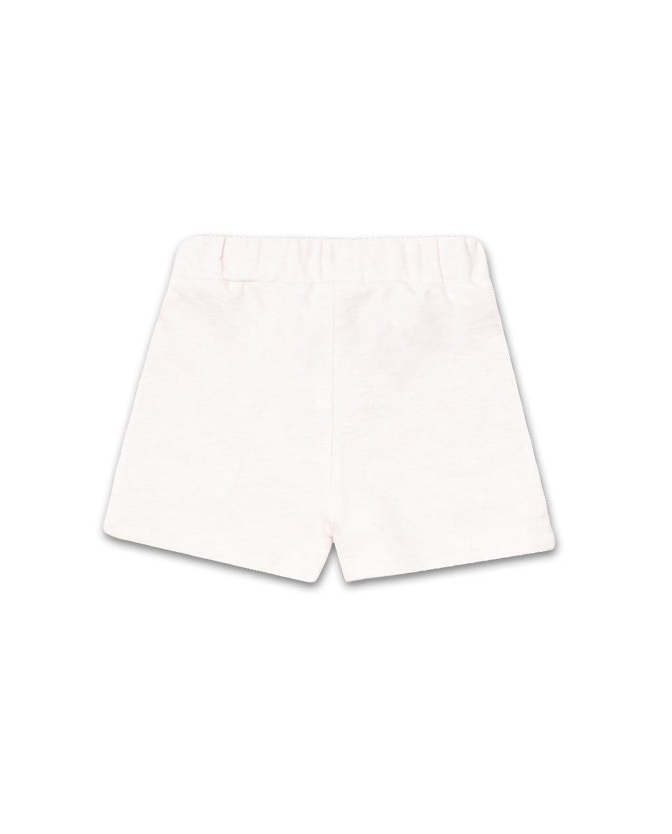 Bermuda felpa beige niño Eco-Safari