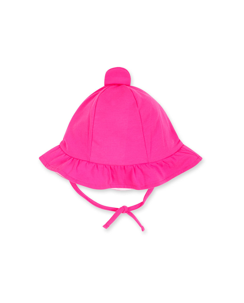 Gorro punto fucsia niña Seashell