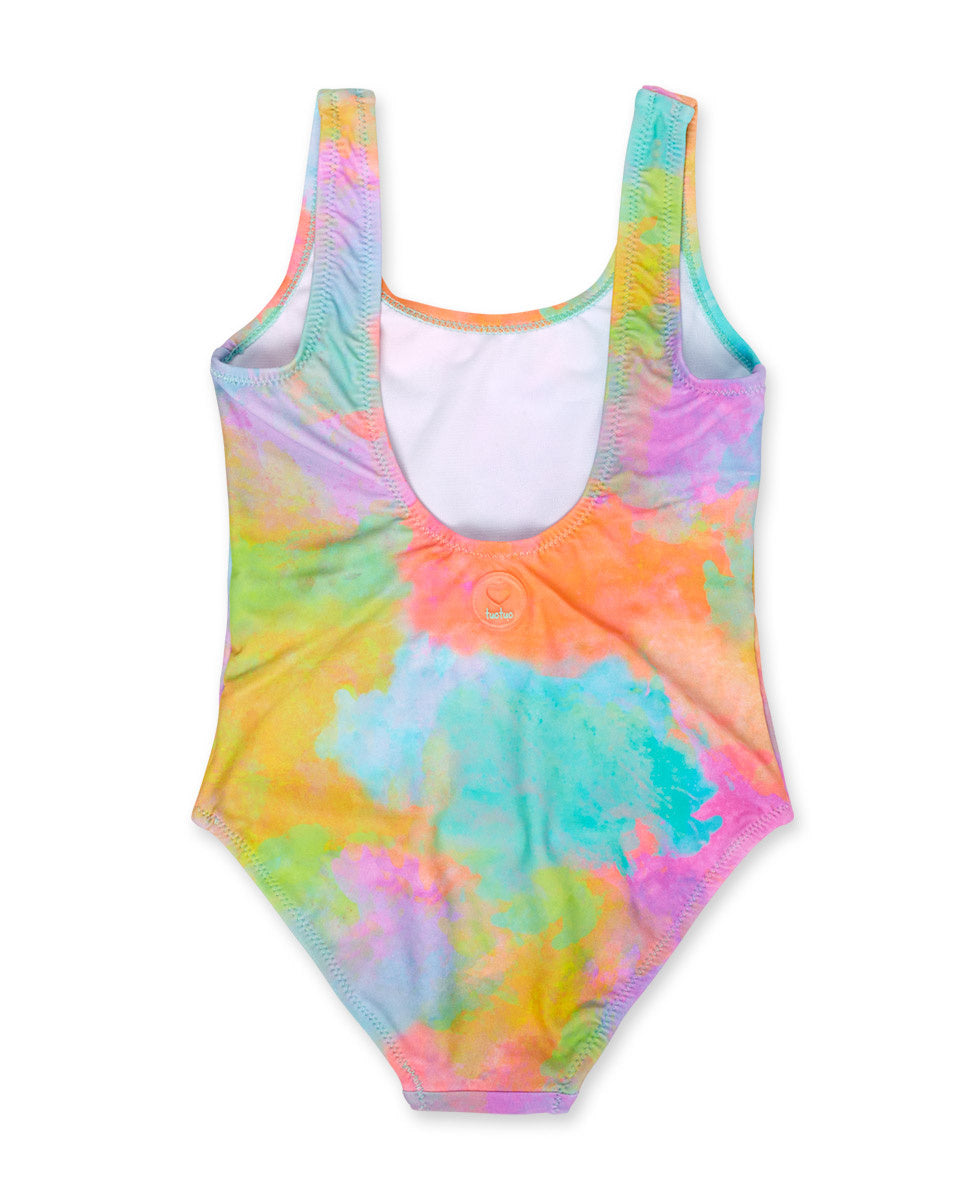 Bañador tie-dye niña Malibu