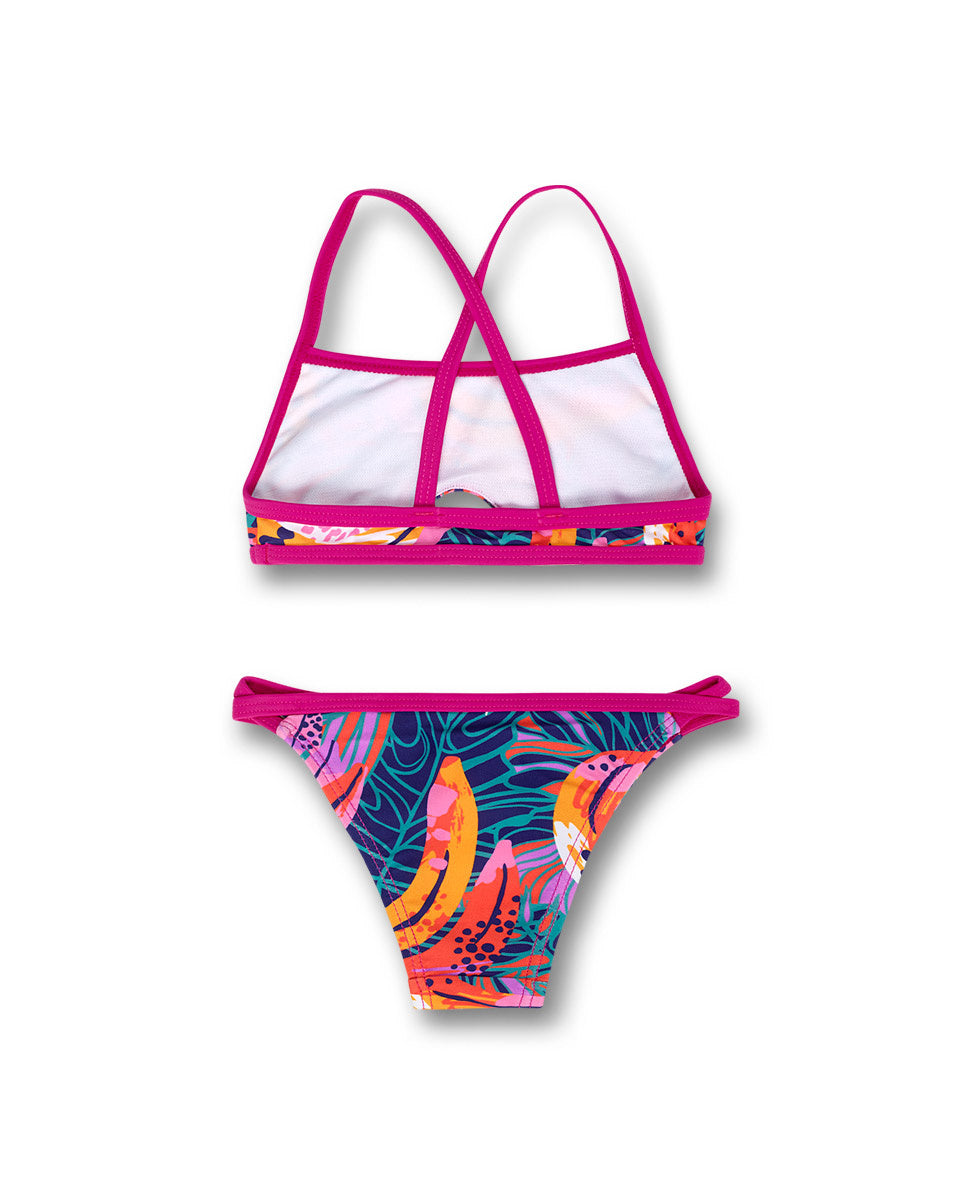 Bikini estampado niña Full Bloom