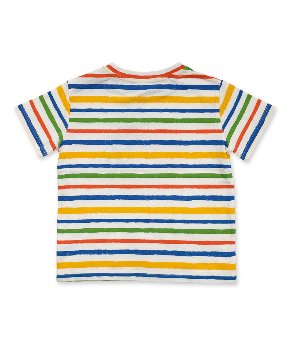 Camiseta punto rayas colores niño Park Life