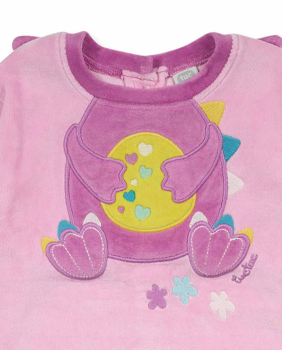 Conjunto tundosado rosa niña Dragon Finder