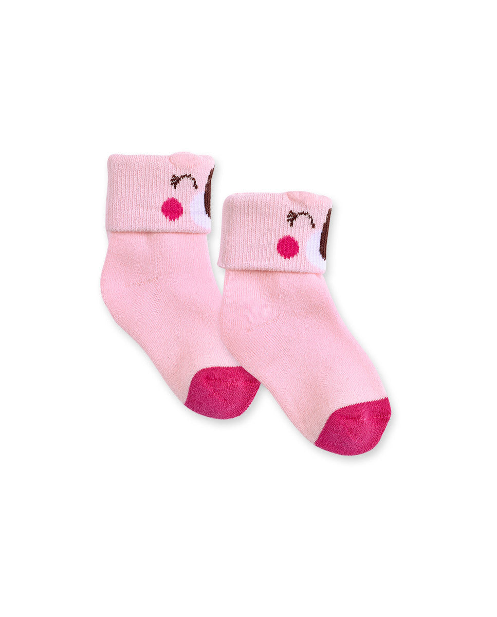 Calcetines rosa niña Happy Cookies
