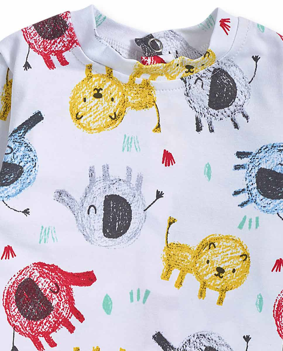 Conjunto punto gris niña P'tit Zoo