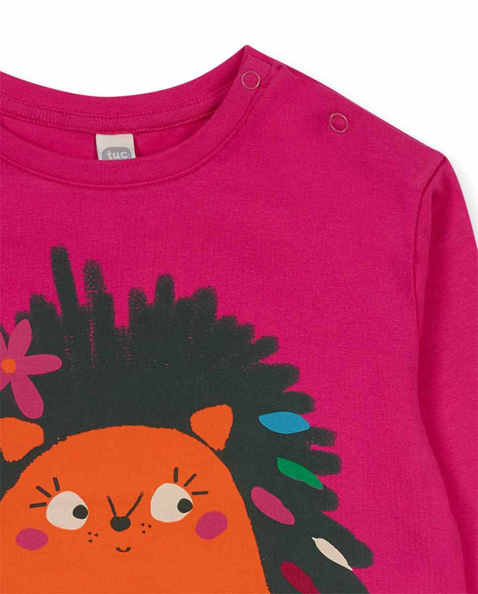 Conjunto punto rosa niña Trecking Time