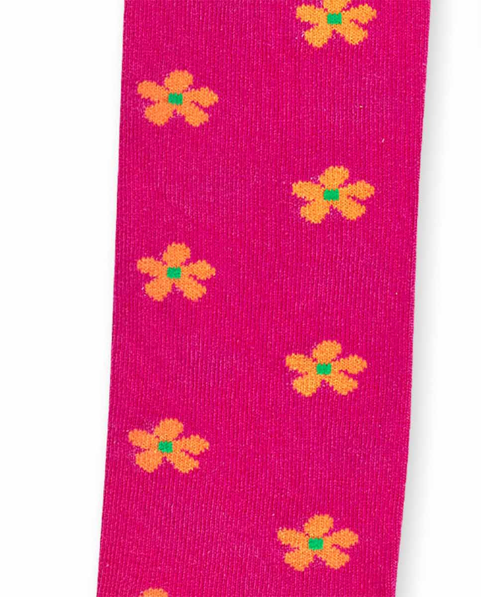 Leotardos fucsia niña Trecking Time
