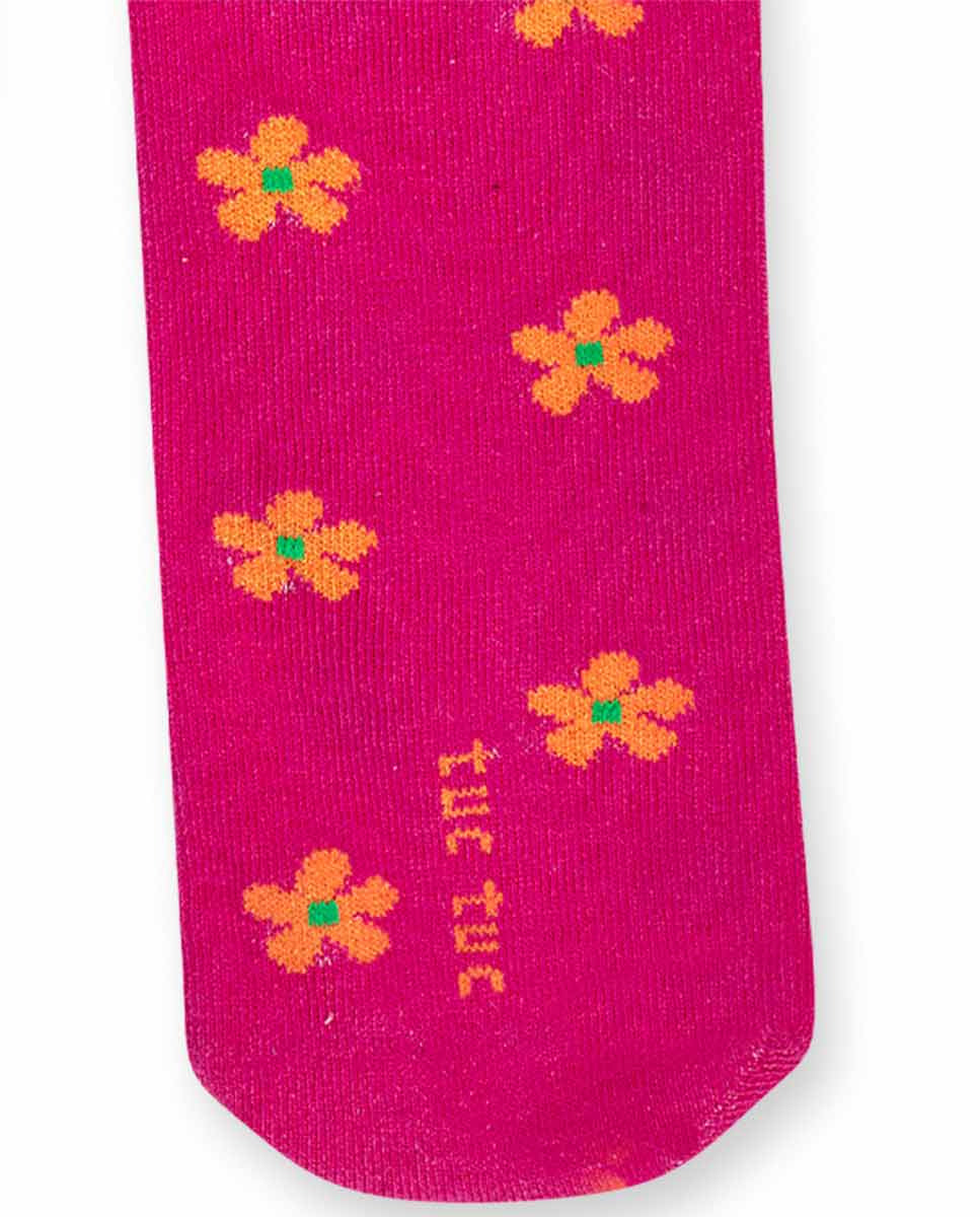 Leotardos fucsia niña Trecking Time