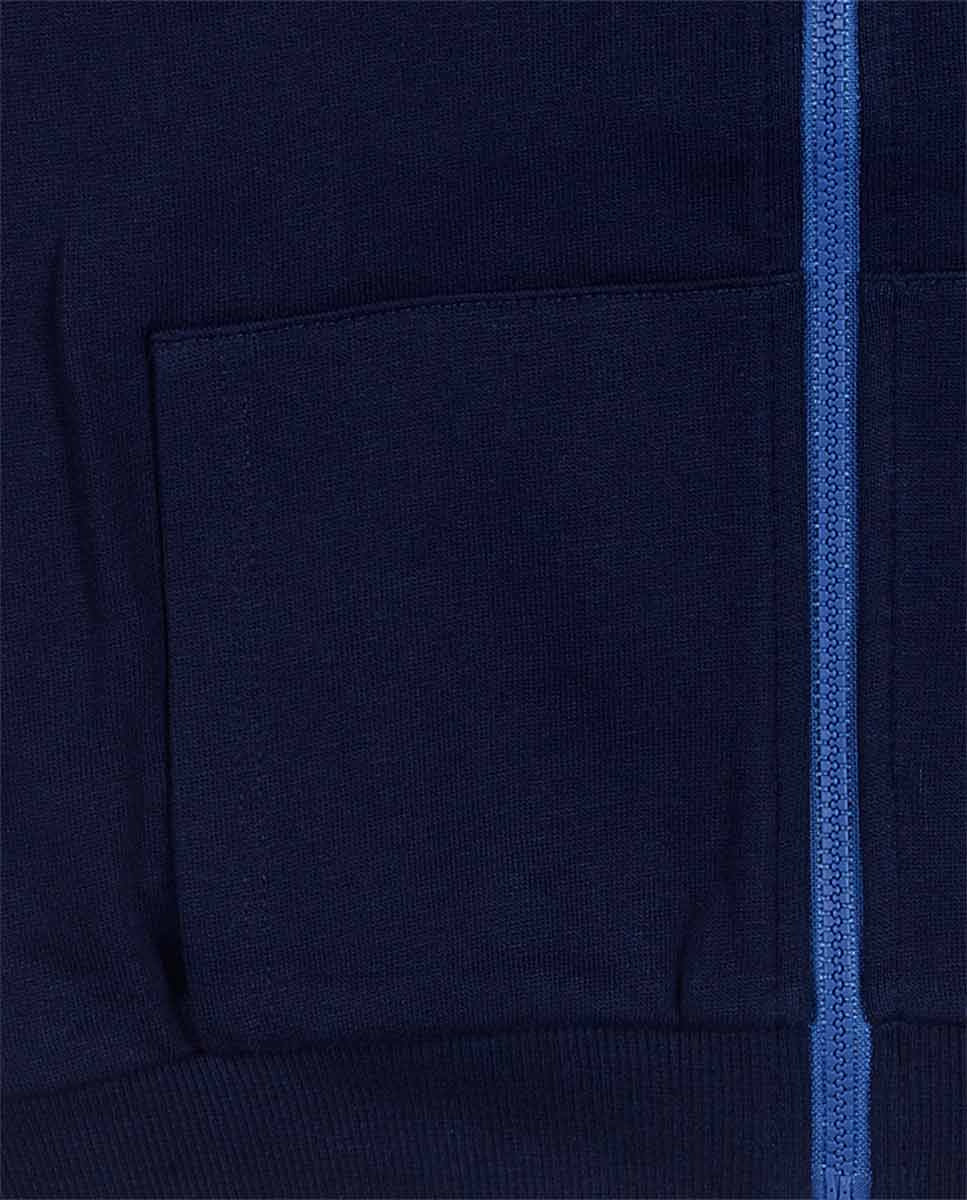 Chaqueta felpa azul niño Robot Maker