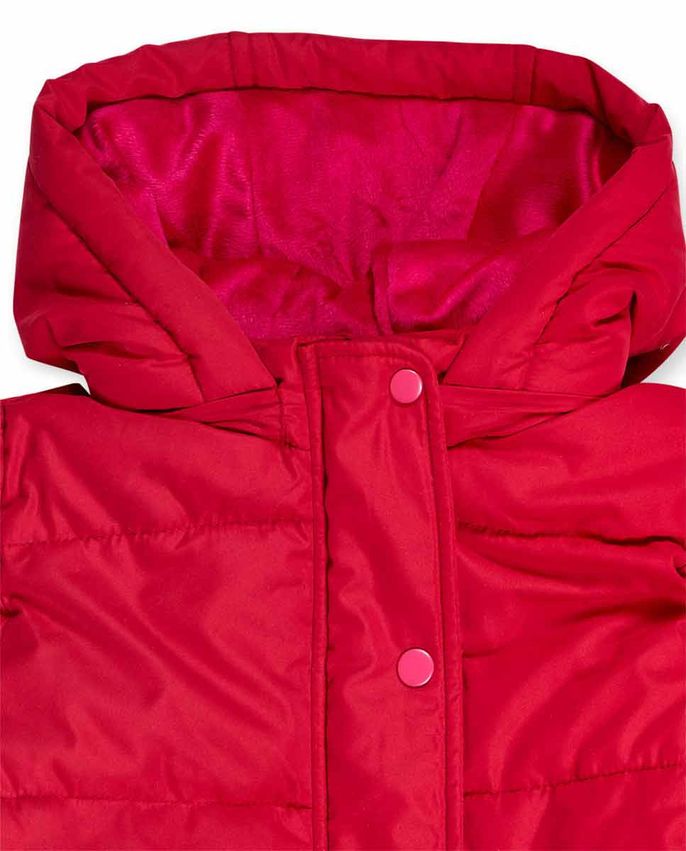 Parka acolchada rojo niña colección Besties
