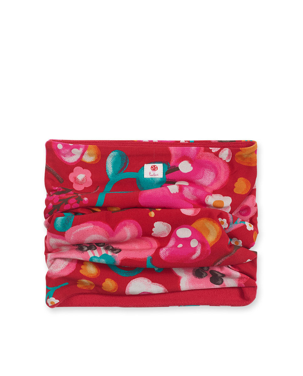 Cuello punto rojo niña Besties