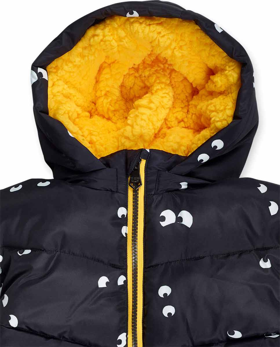 Parka acolchada negro niño Big Hugs