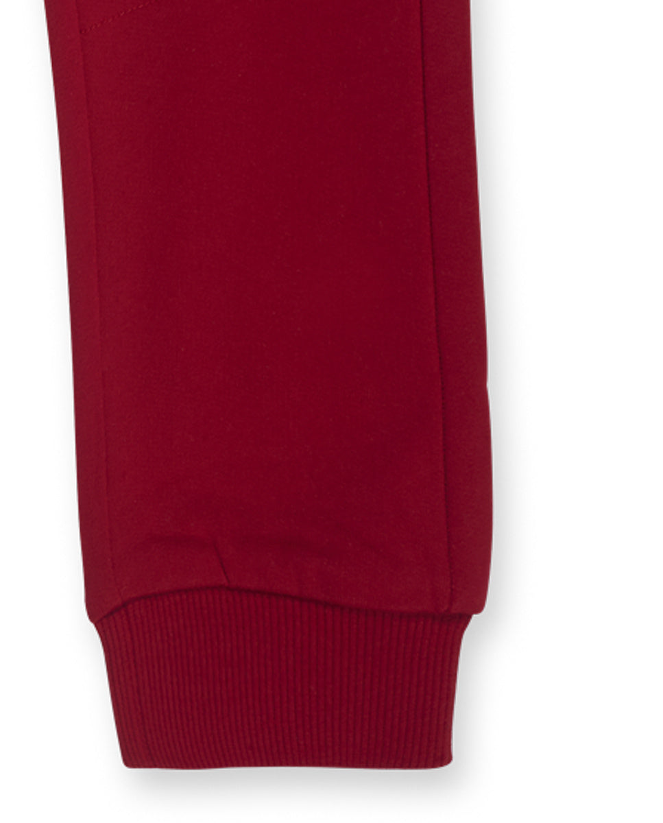 Pantalón felpa rojo niño Road to Adventure