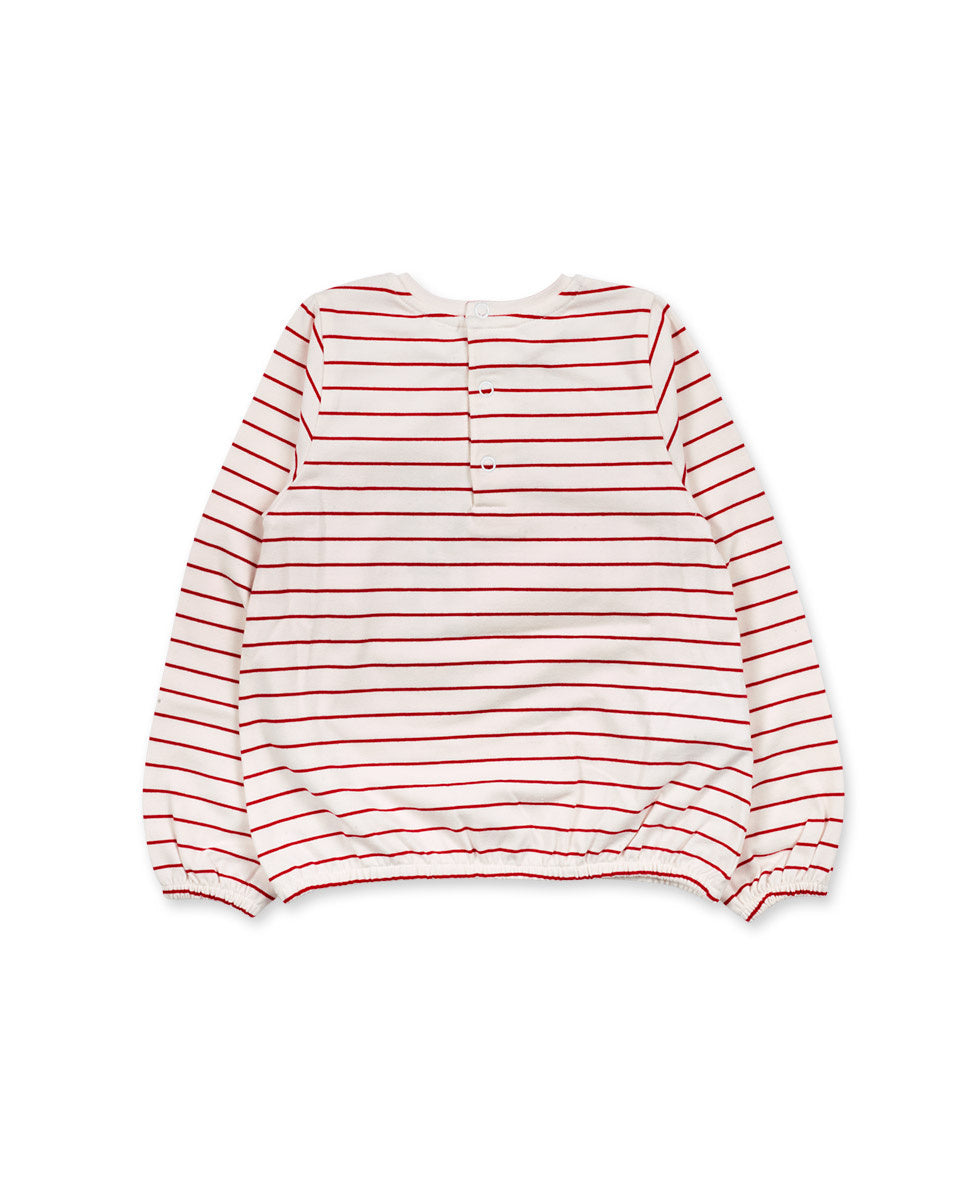 Camiseta punto blanco de niña Road to Adventure
