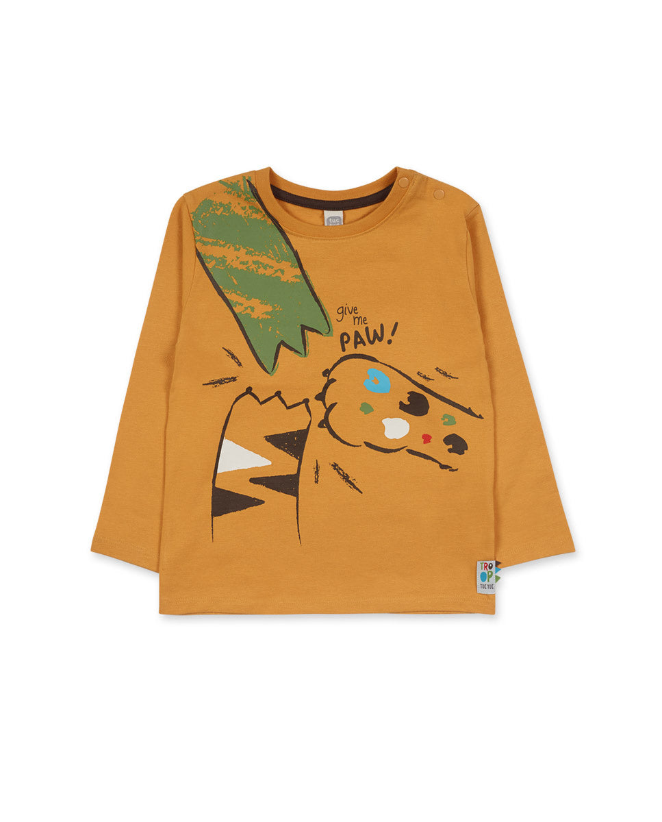 Camiseta punto amarillo niño My Troop