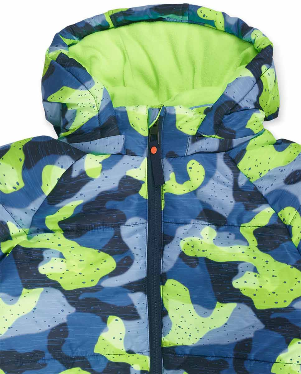 Parka acolchada azul niño Ocean Mistery