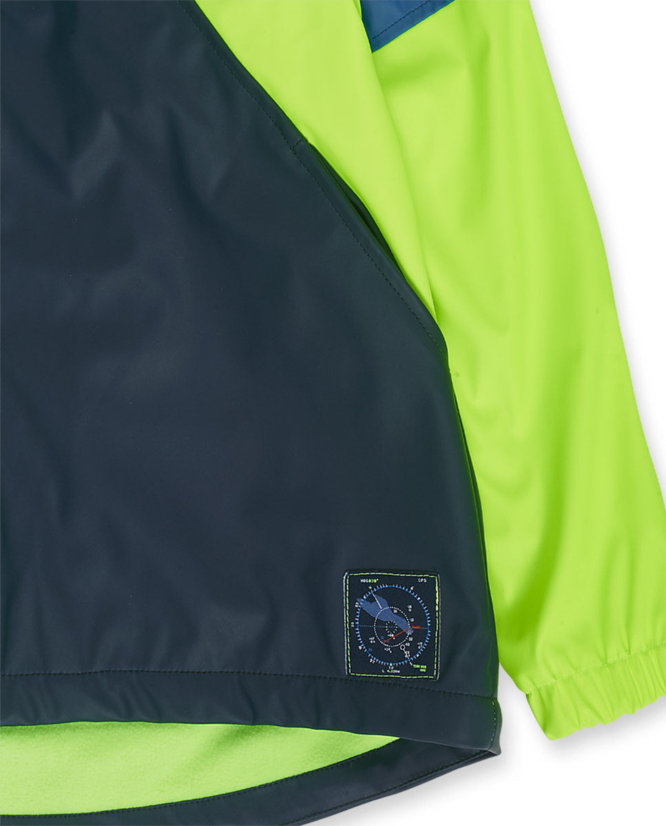 Gabardina azul niño Ocean Mistery