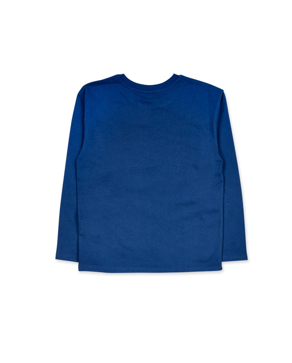 Camiseta punto azul niño Ocean Mistery
