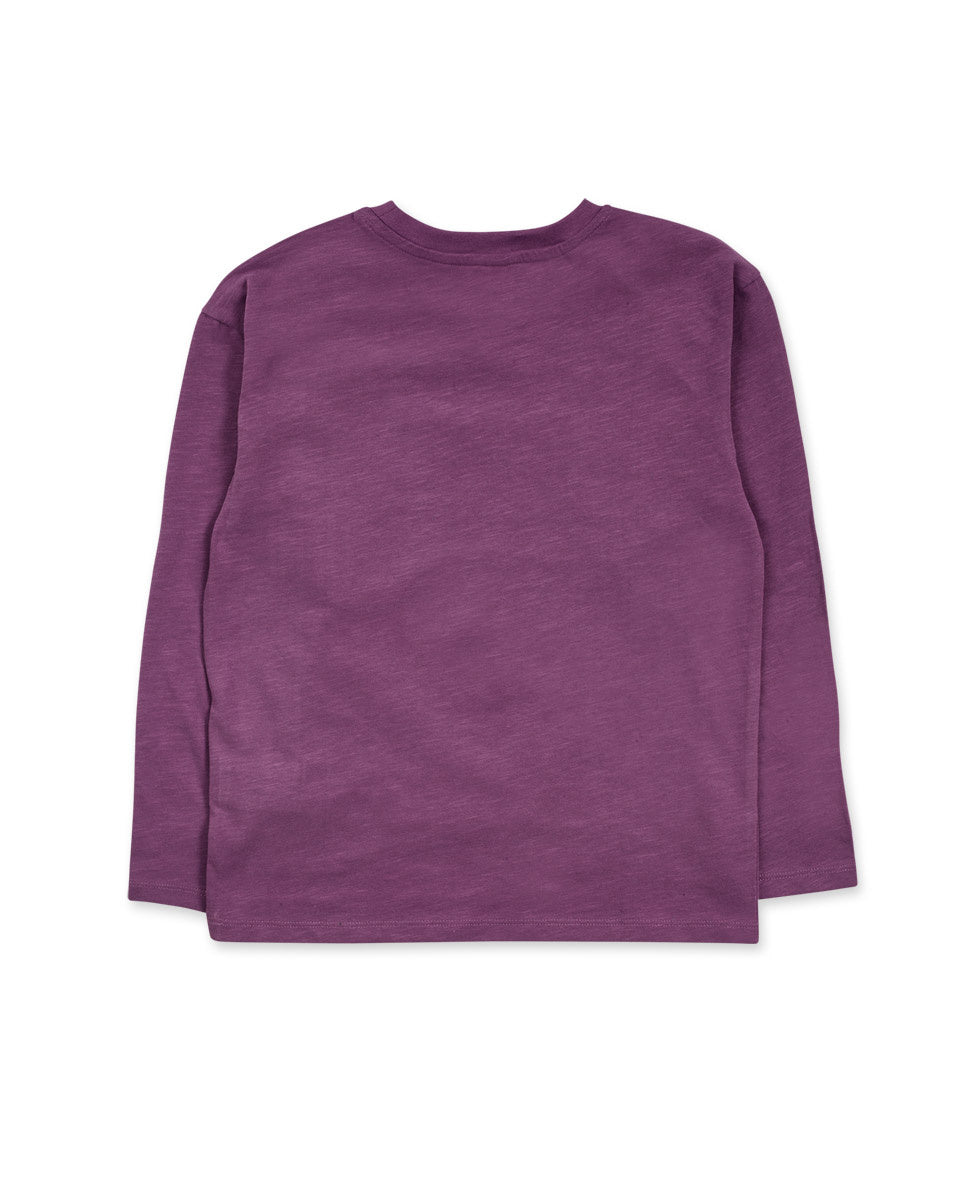 Camiseta punto lila niño The New Artists