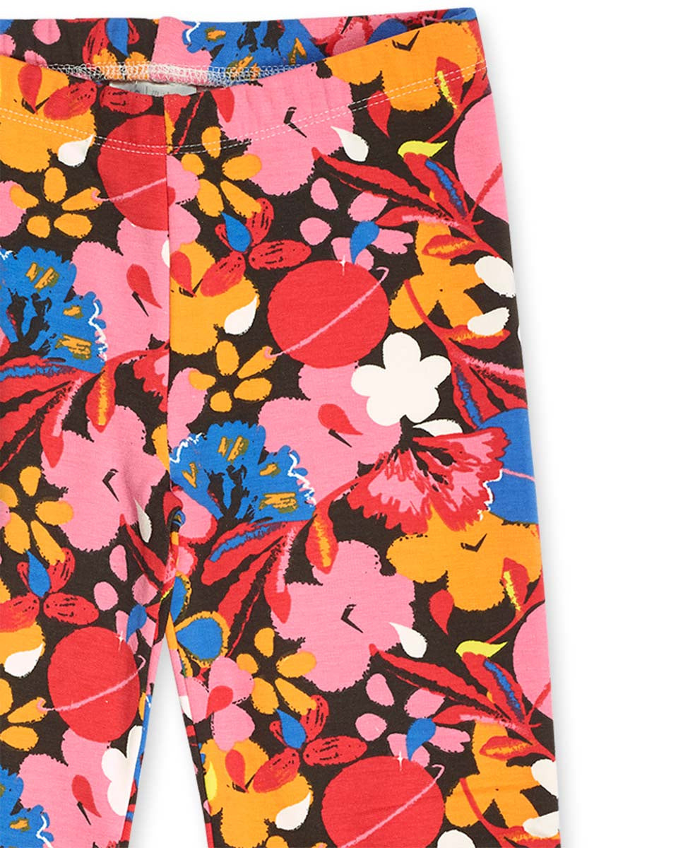 Conjunto felpa punto rojo niña Natural Planet