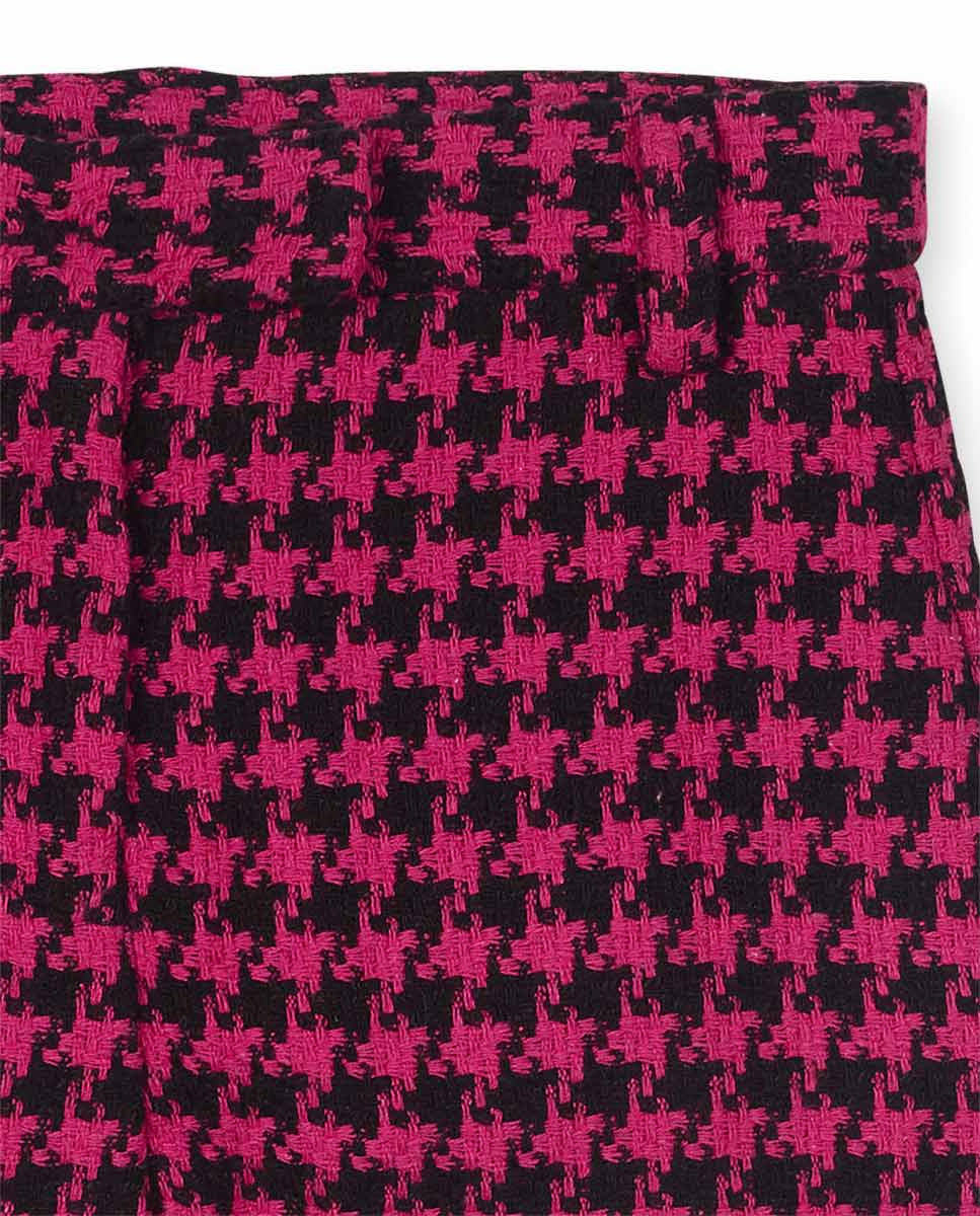 Pantalon plana rosa niña Dark Romance