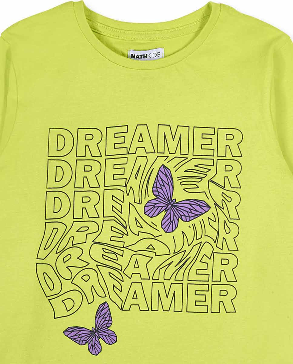 Camiseta punto amarillo niña Digital Dreamer