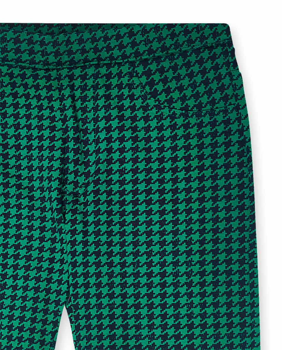Legging punto verde niña Love to Learn