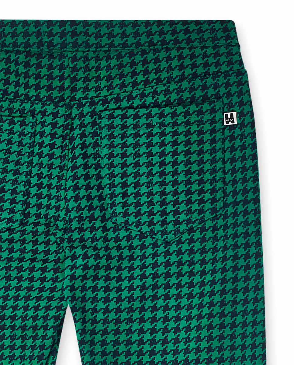 Legging punto verde niña Love to Learn