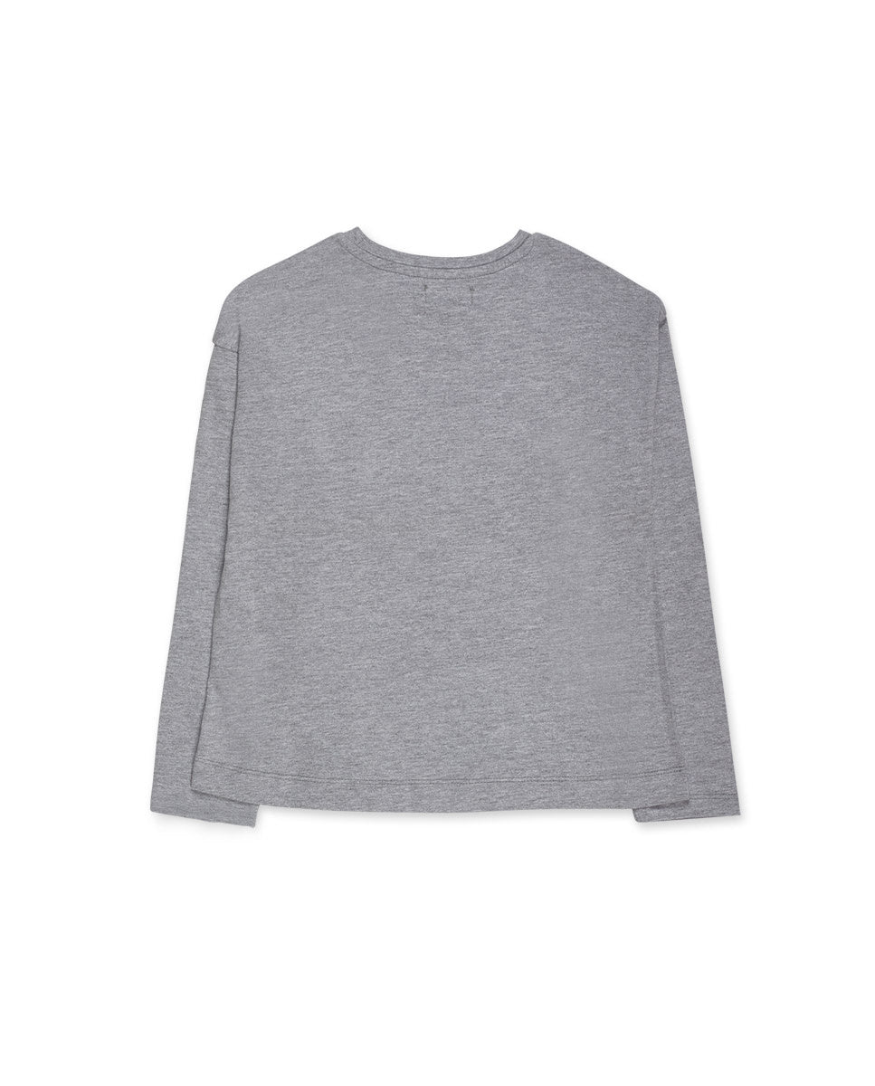 Camiseta punto gris niña Love to Learn