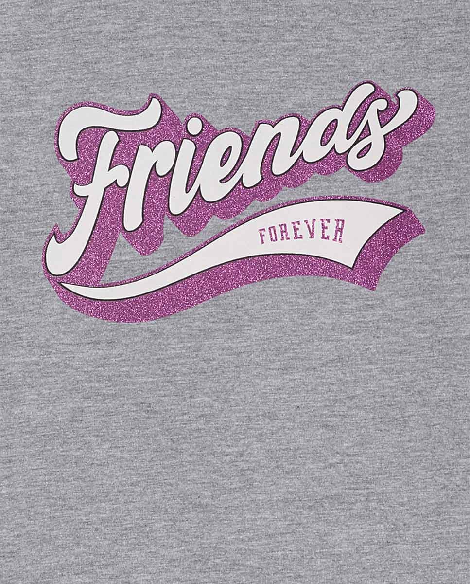 Camiseta punto gris niña Love to Learn