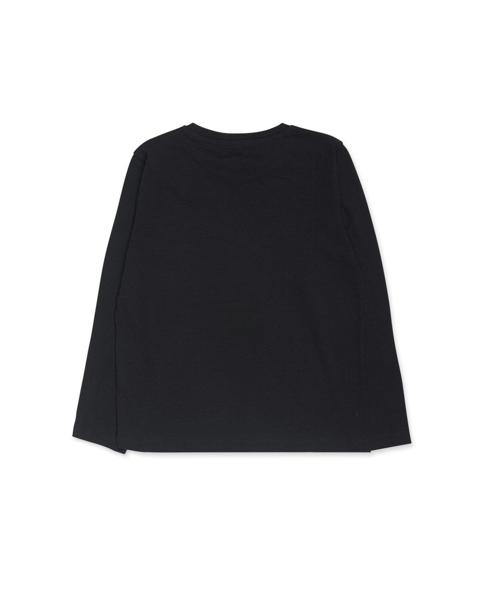 Camiseta punto negro niño New Horizons