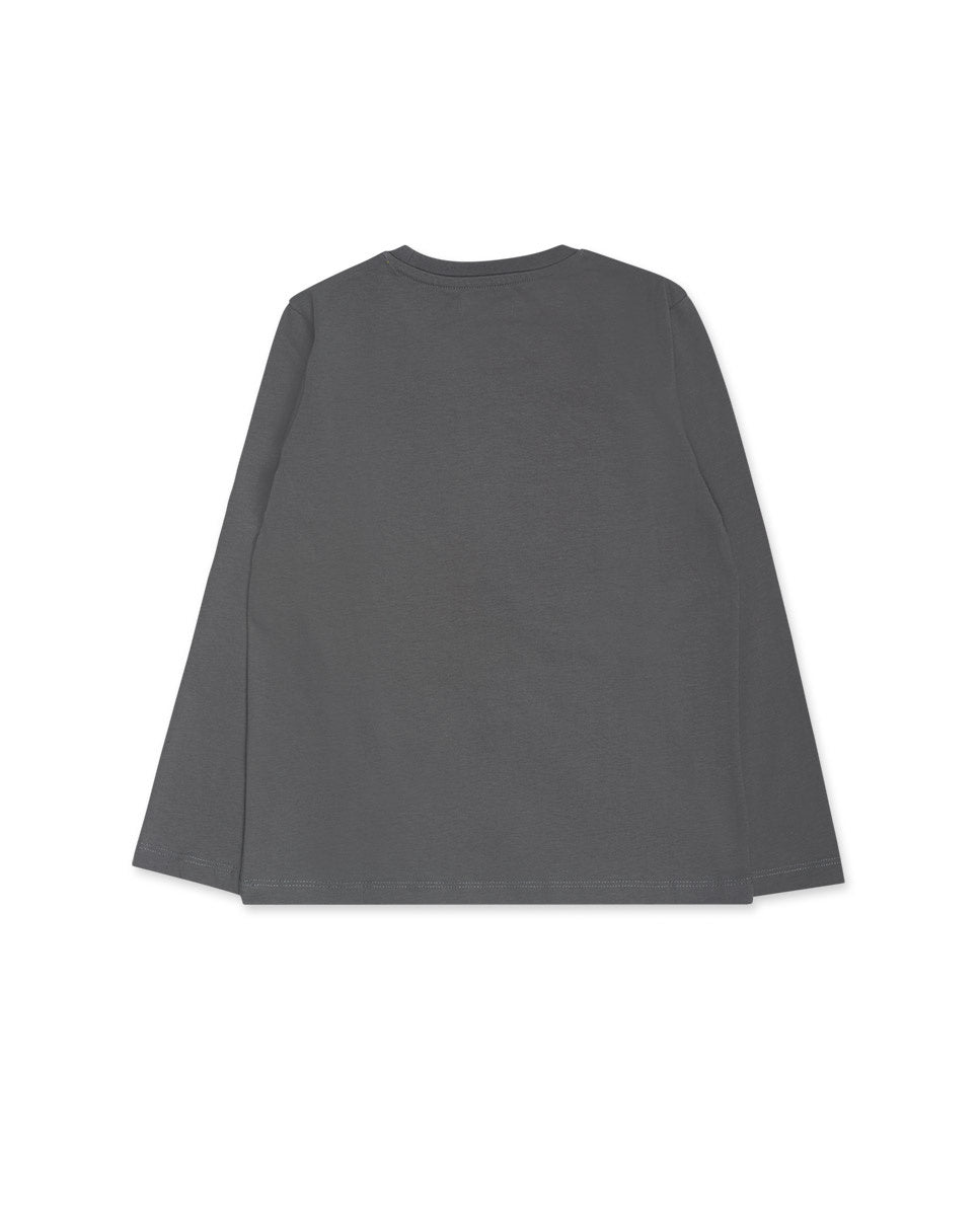 Camiseta punto gris de niño New Horizons