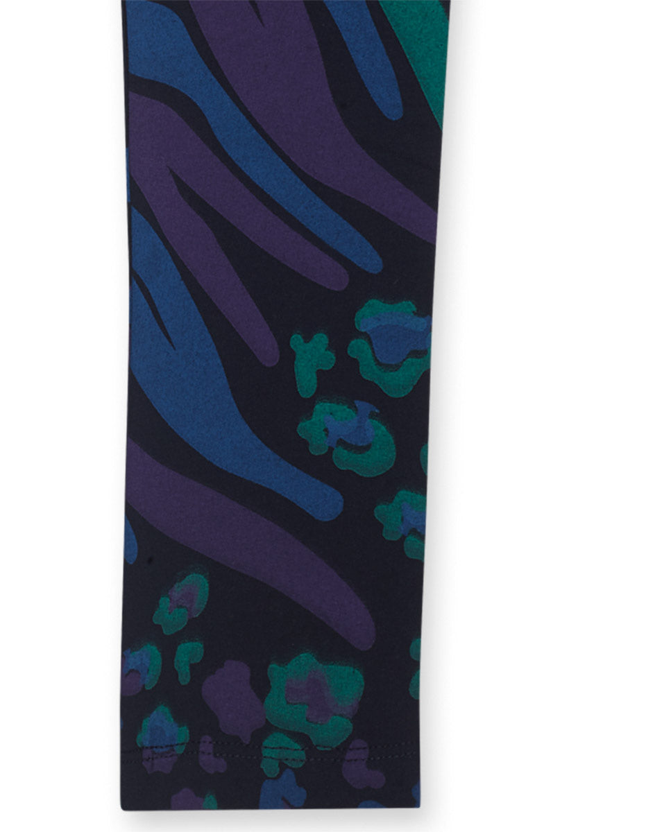 Legging punto estampado niña Nocturne