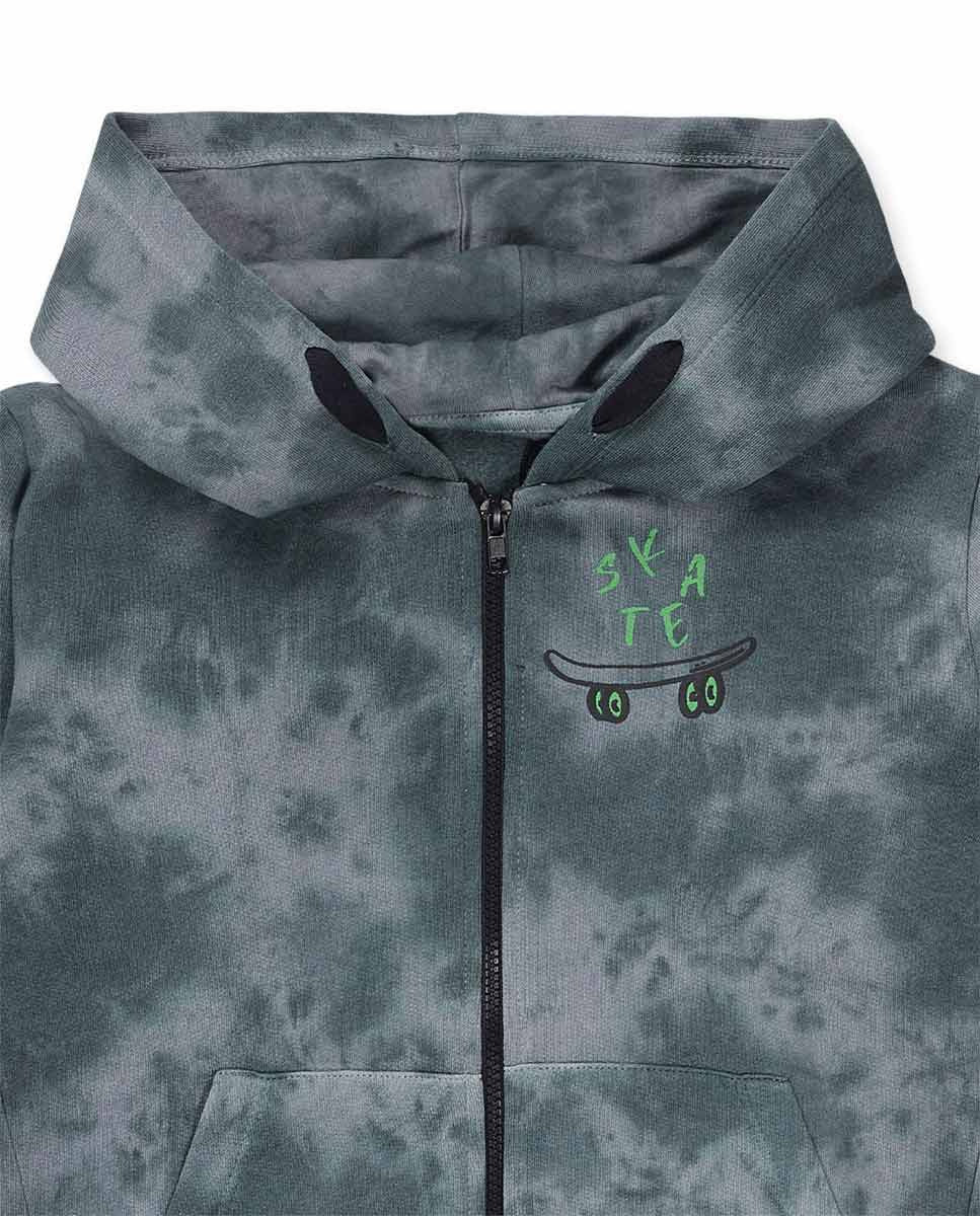 Sudadera punto gris niño SK8 Park