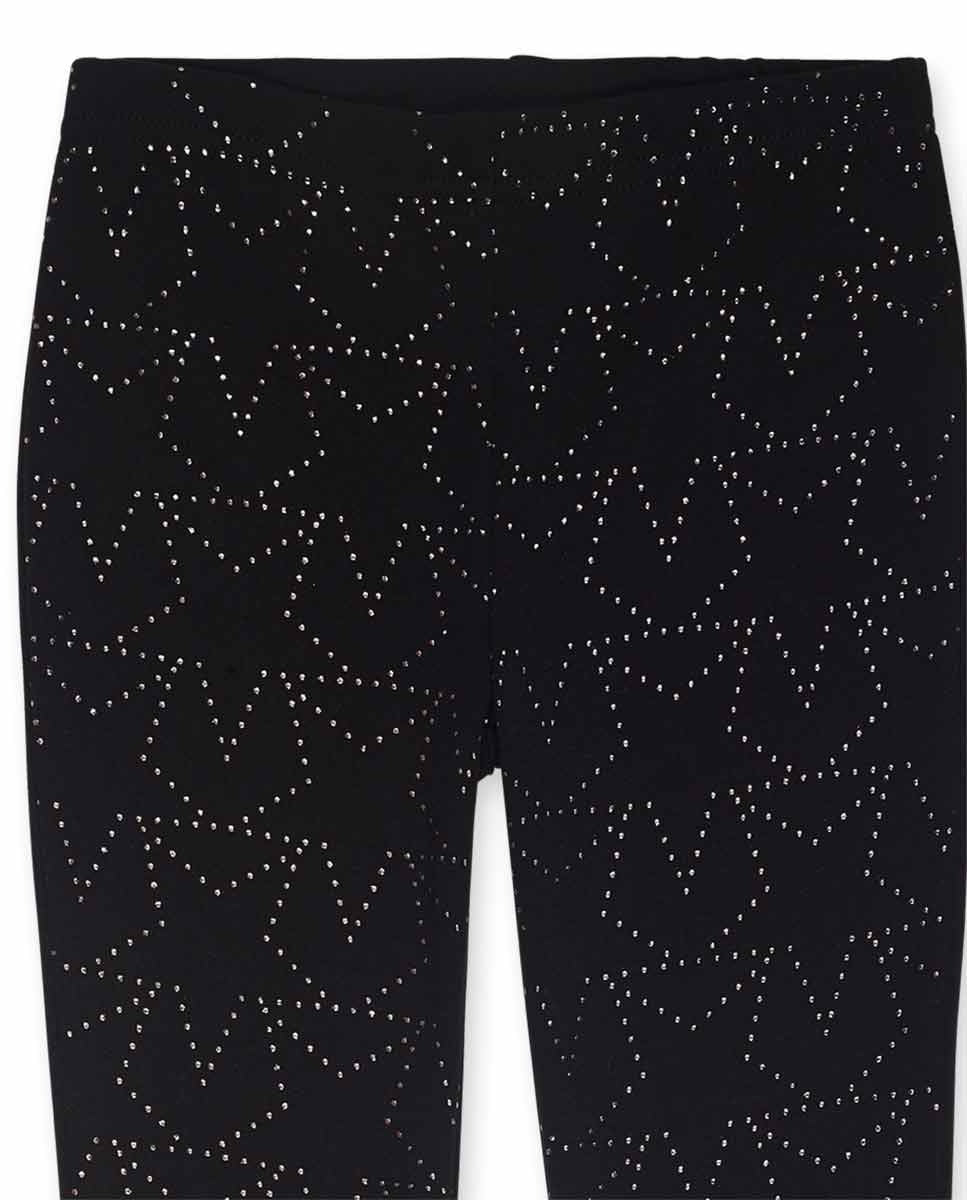 Legging punto negro niña Starlight