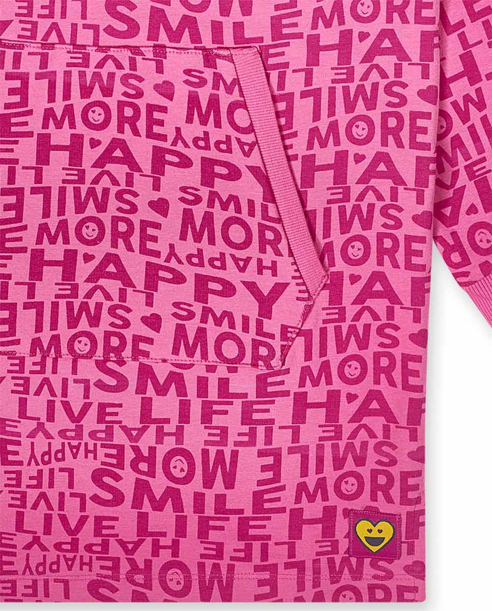 Vestido punto rosa niña The Happy World
