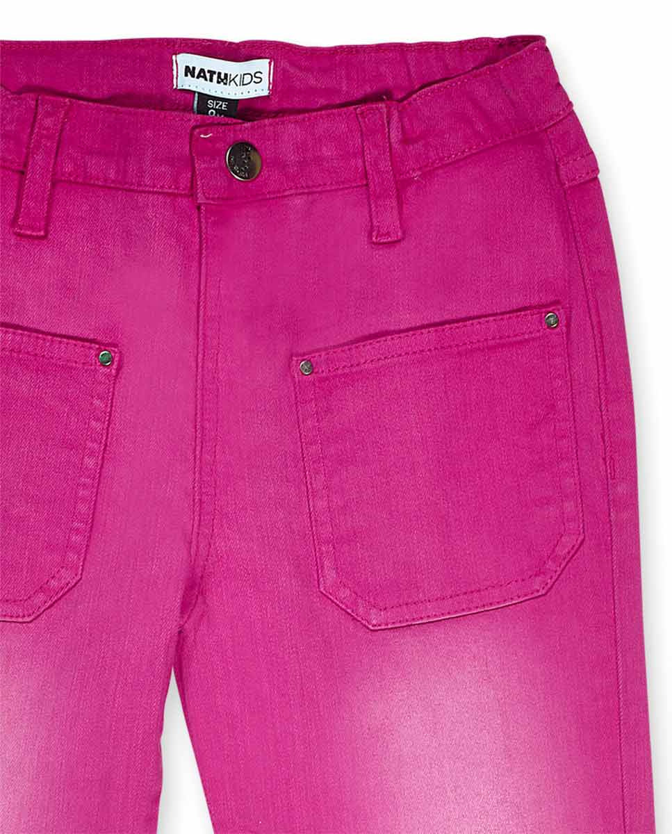 Pantalon plana rosa niña The Happy World
