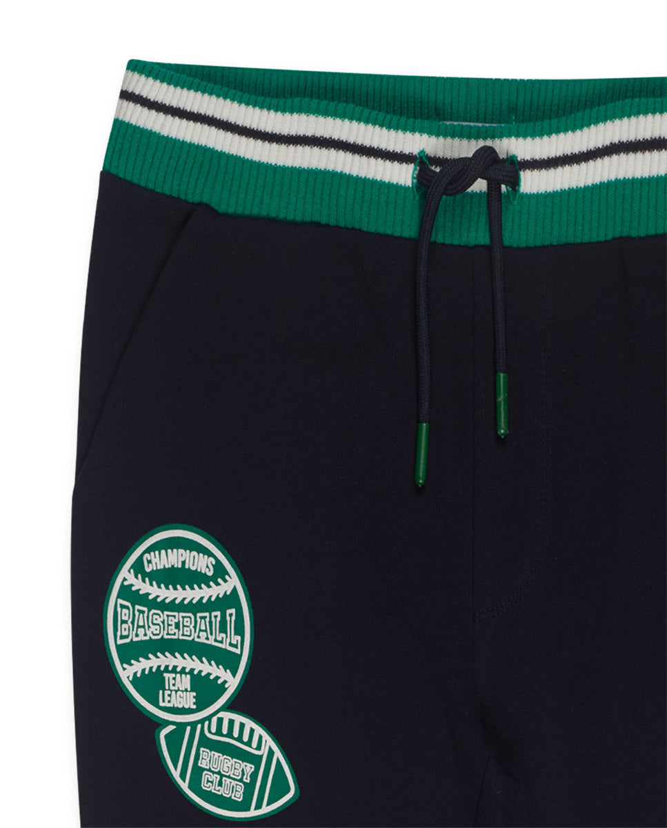 Pantalón punto azul de niño Varsity Club