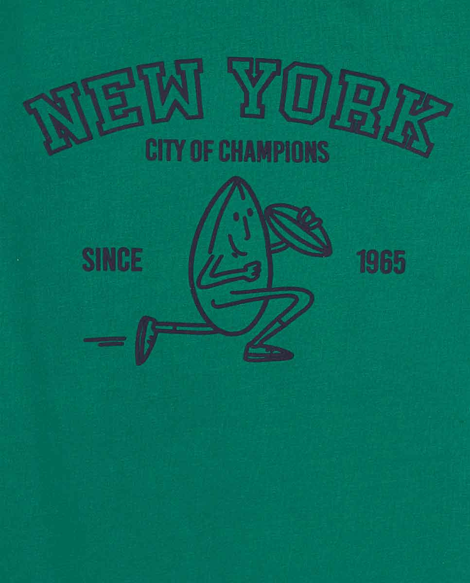 Camiseta punto verde niño Varsity Club