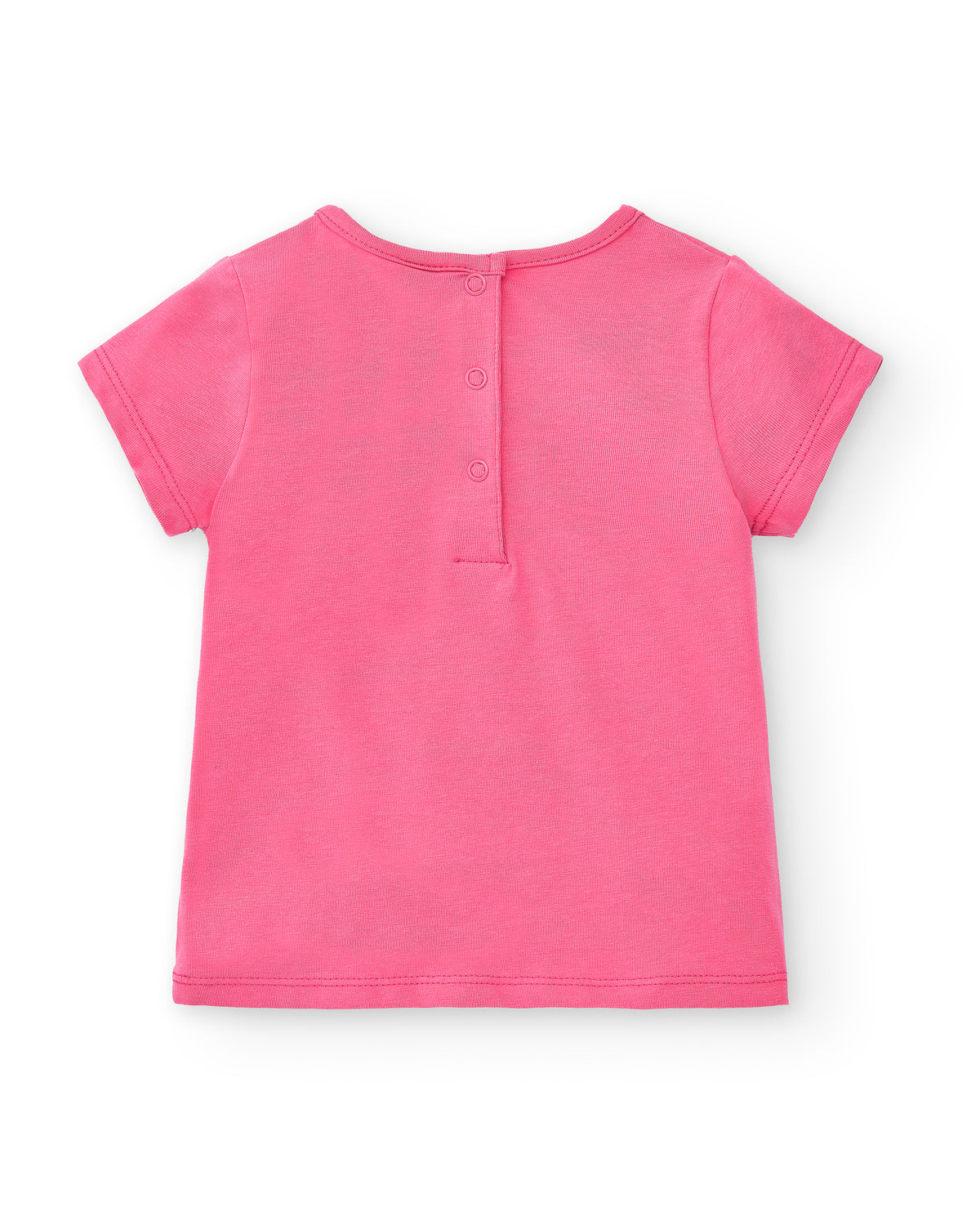 Camiseta punto rosa niña Creamy Ice