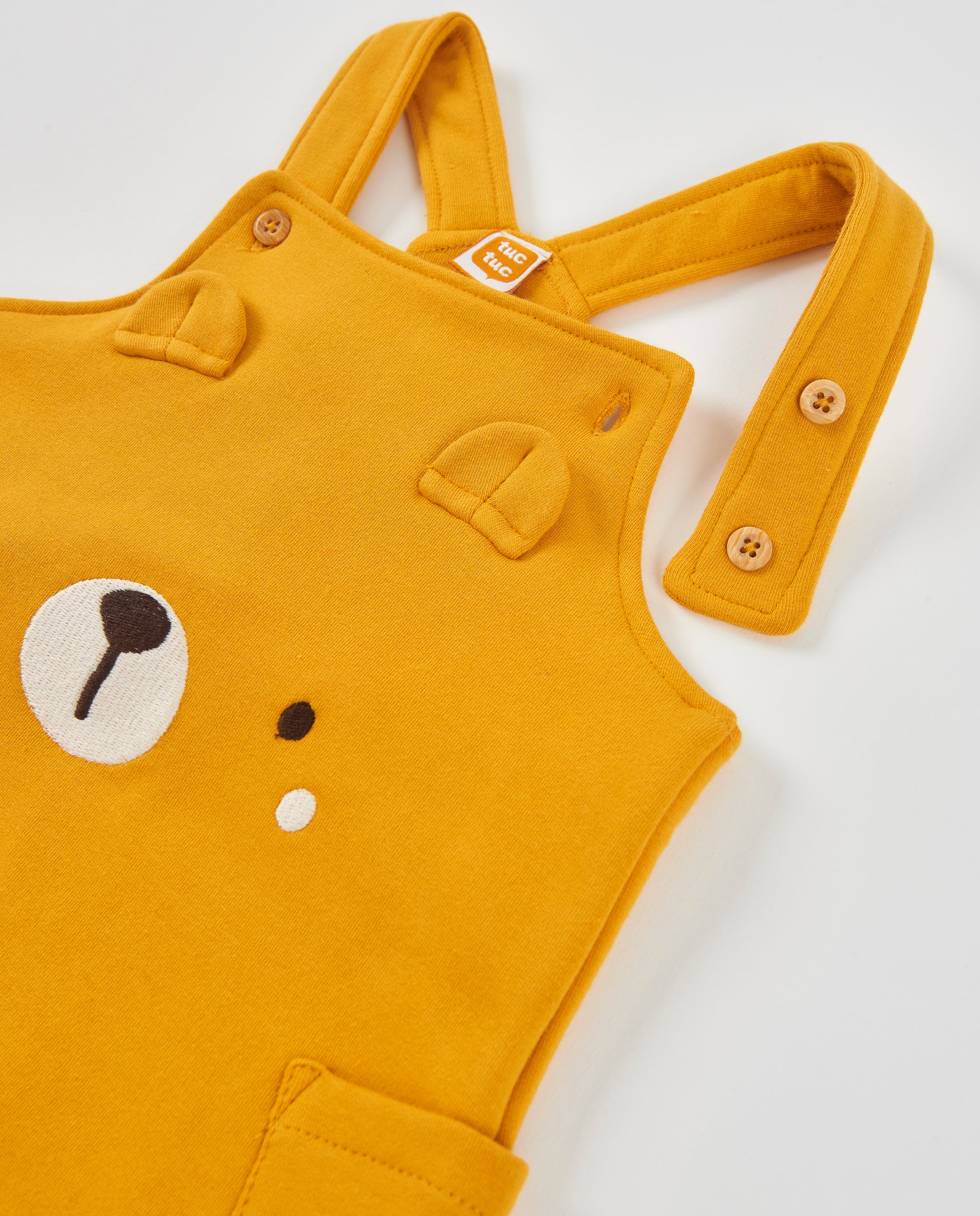 Conjunto de felpa de bebé con camiseta estampada