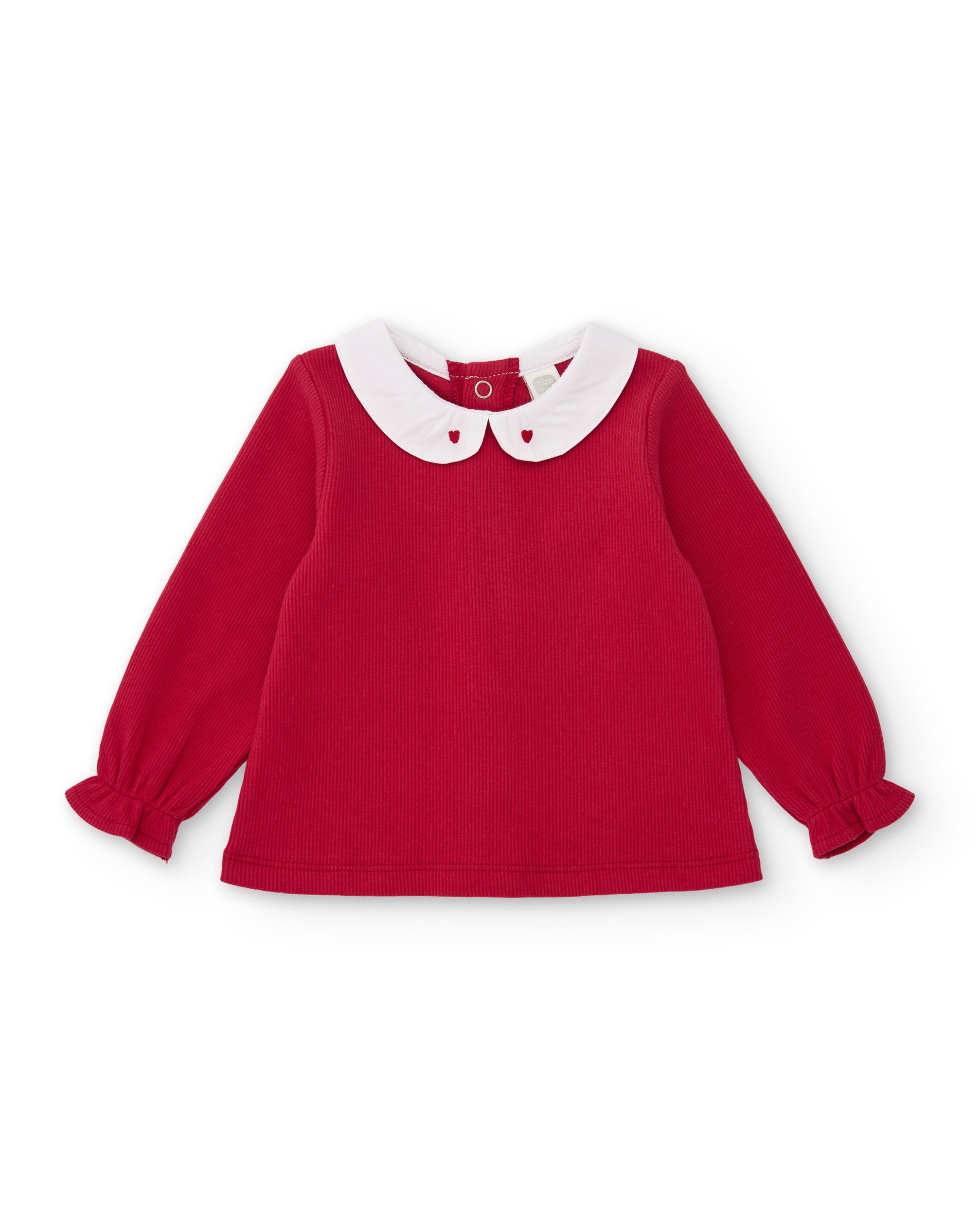 Conjunto de felpa de bebé con vestido