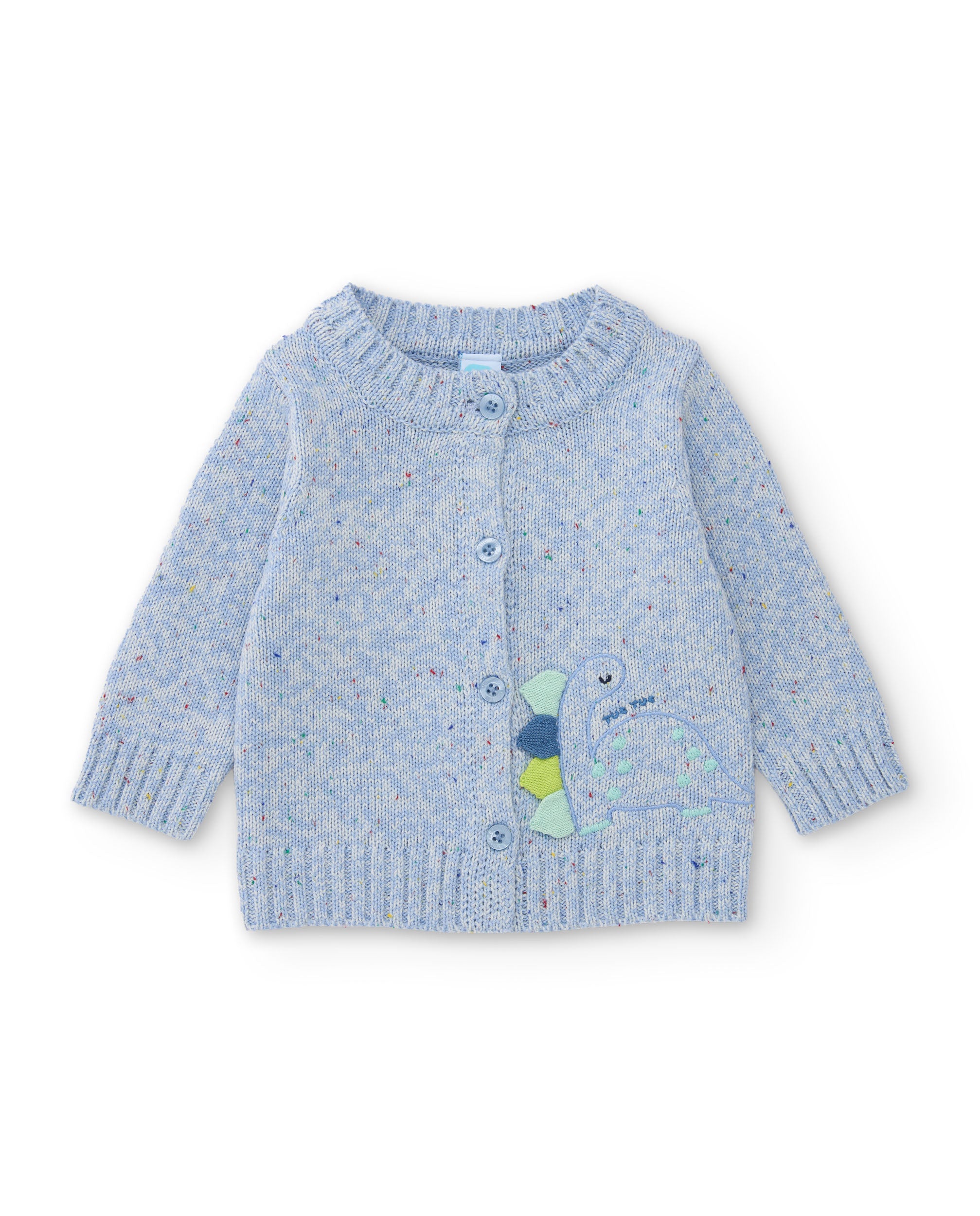 Chaqueta de tricot de bebé con botones frontales