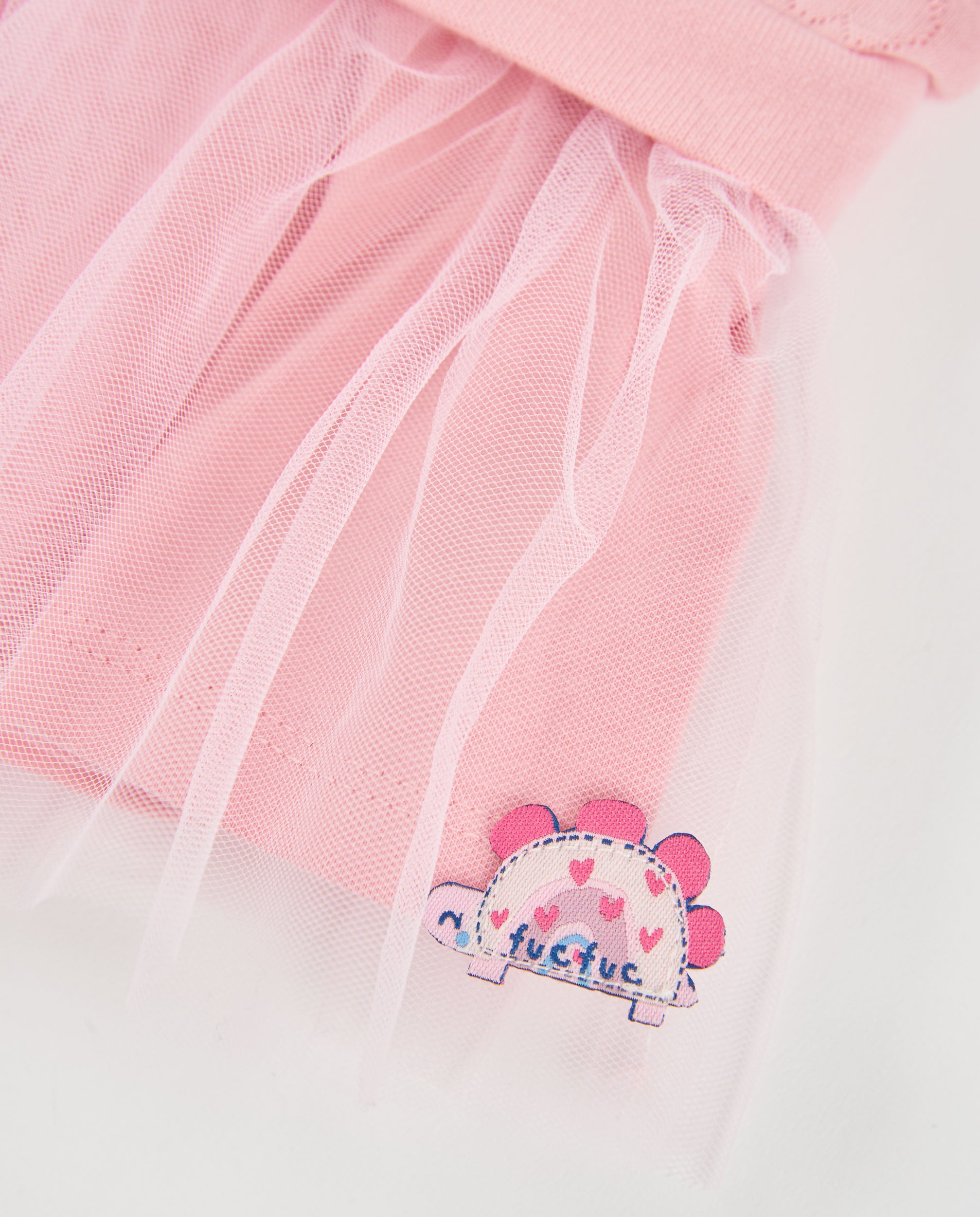 Vestido de felpa de bebé con diseño de dinosaurio