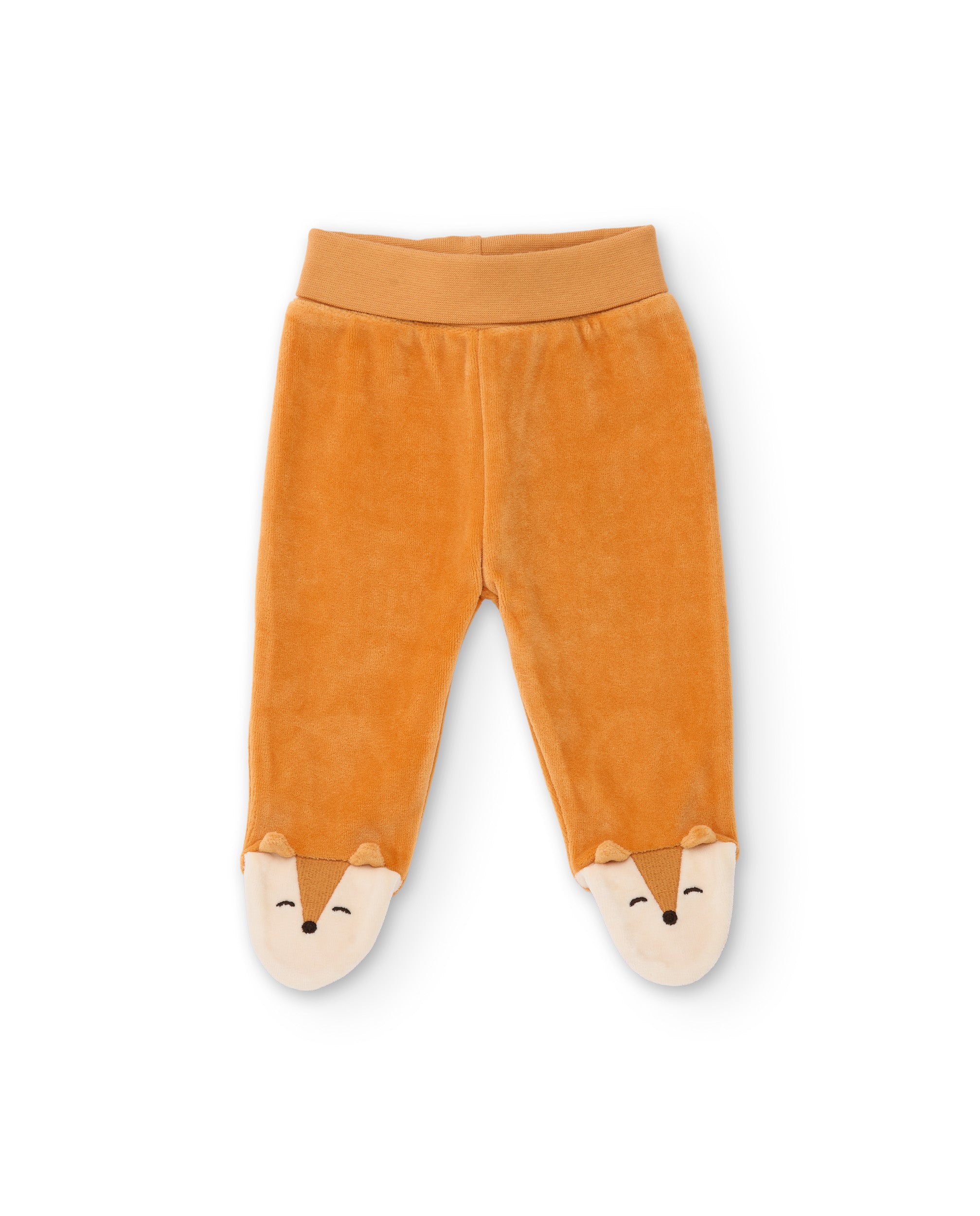 Conjunto de punto de bebé con estampado de zorros