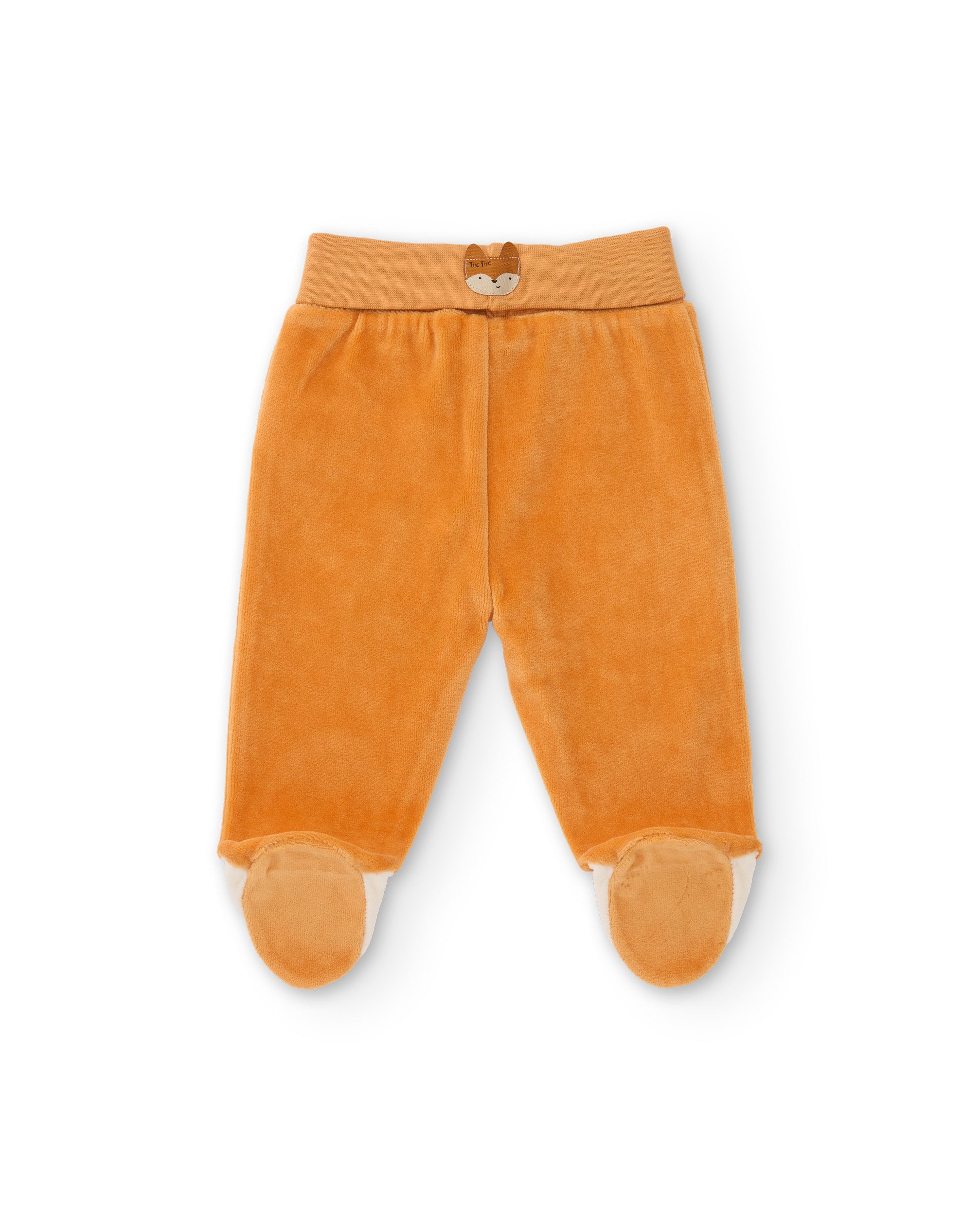 Conjunto de punto de bebé con estampado de zorros