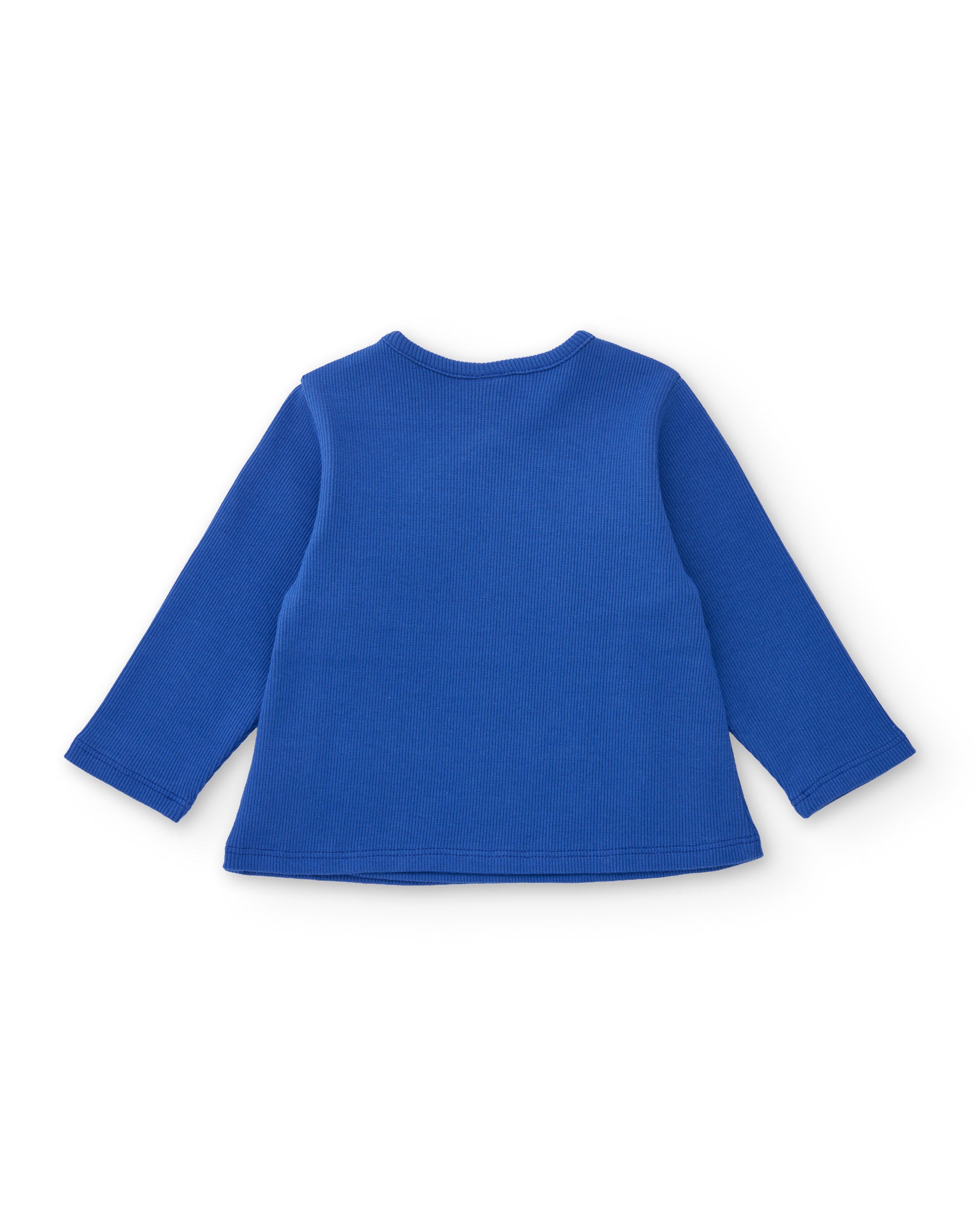 Conjunto de punto de bebé con camiseta cruzada