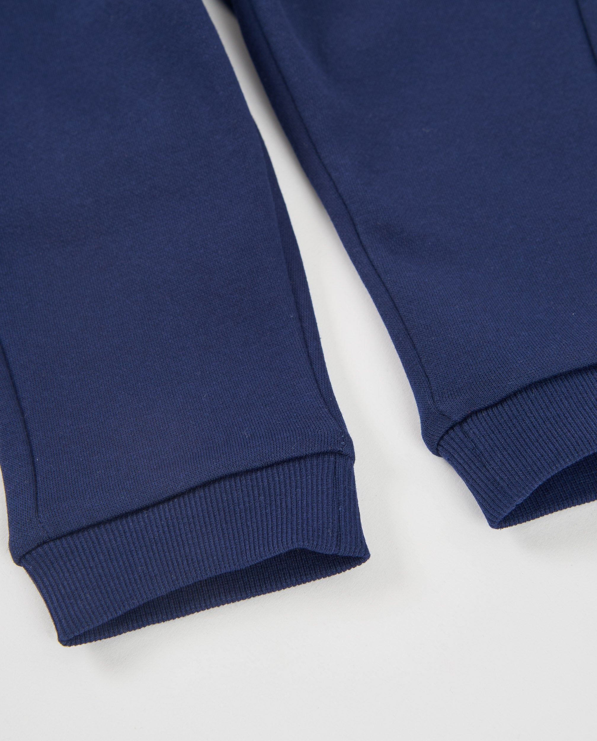 Pantalón de niño de felpa con cordón ajustable
