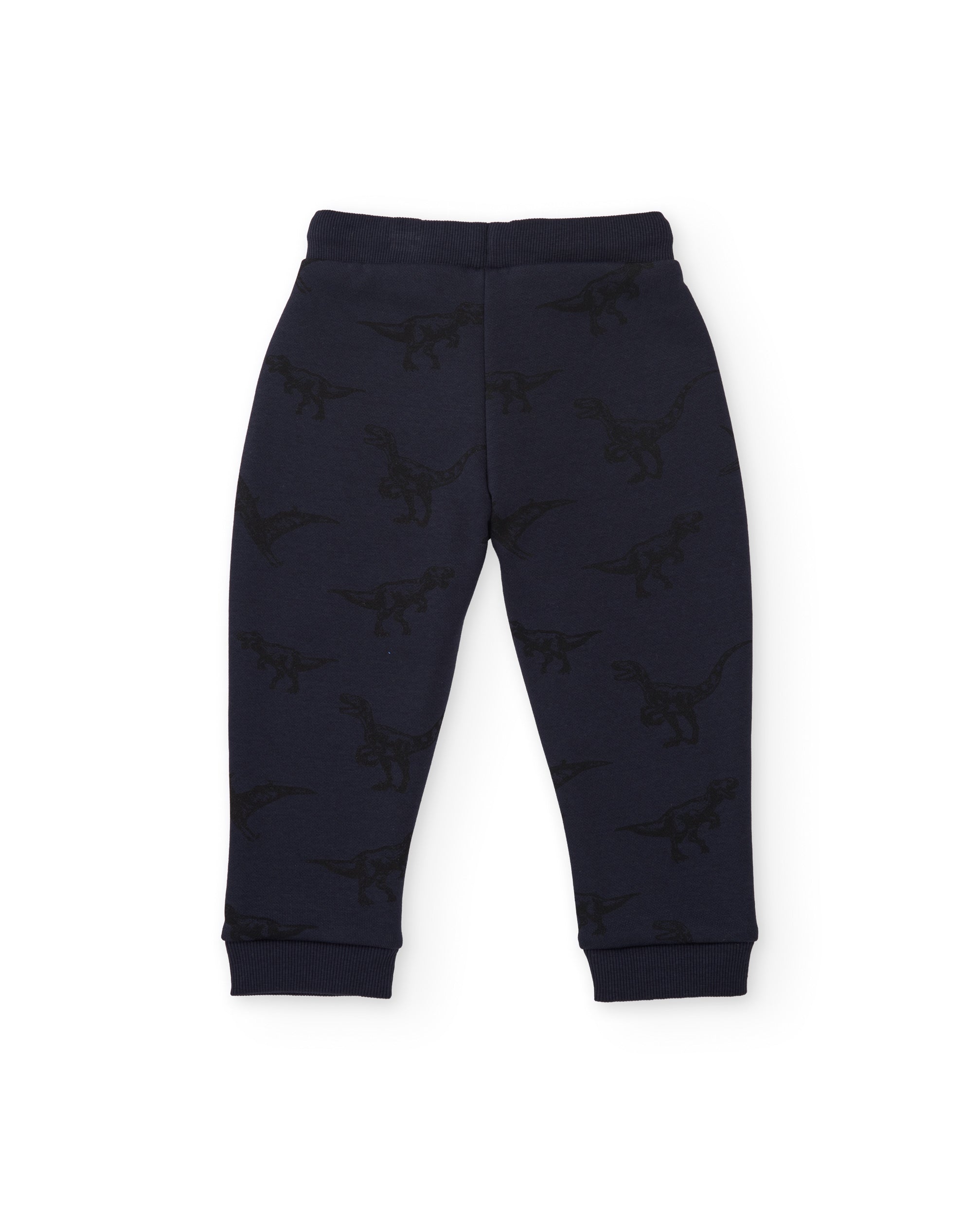 Pantalón de niño de felpa con diseño de dinosaurios